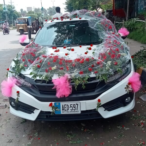 Car Decoration & Fresh Flower iqbal flower shop sargodha