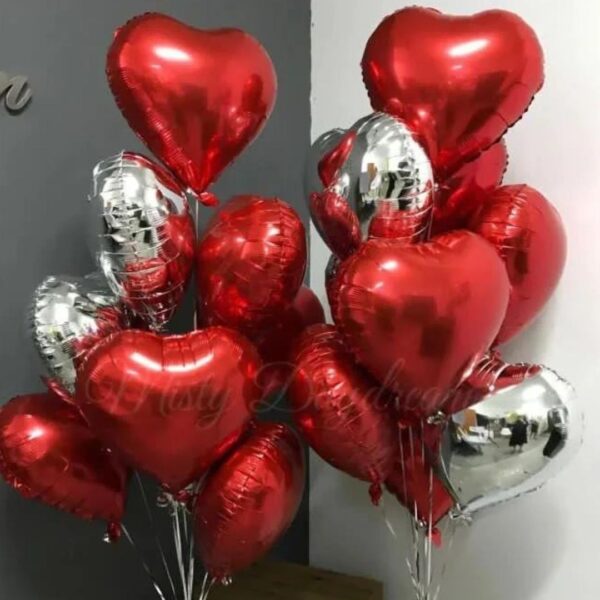 Love balloon surprise gift box – Sargodha delivery"