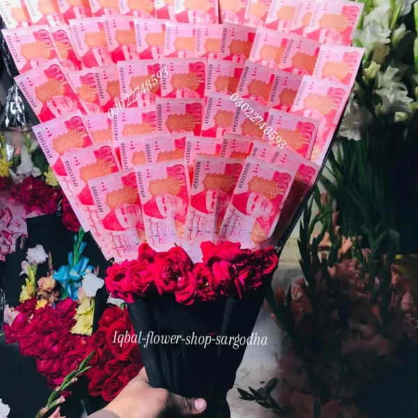 Bright yellow floral arrangement – Iqbal Flower Shop