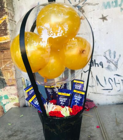 chocolete baloon box sargodha iq bal flower shop sargodha shop sargodha