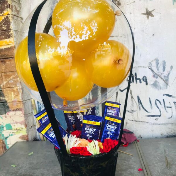 chocolete baloon box sargodha iq bal flower shop sargodha shop sargodha