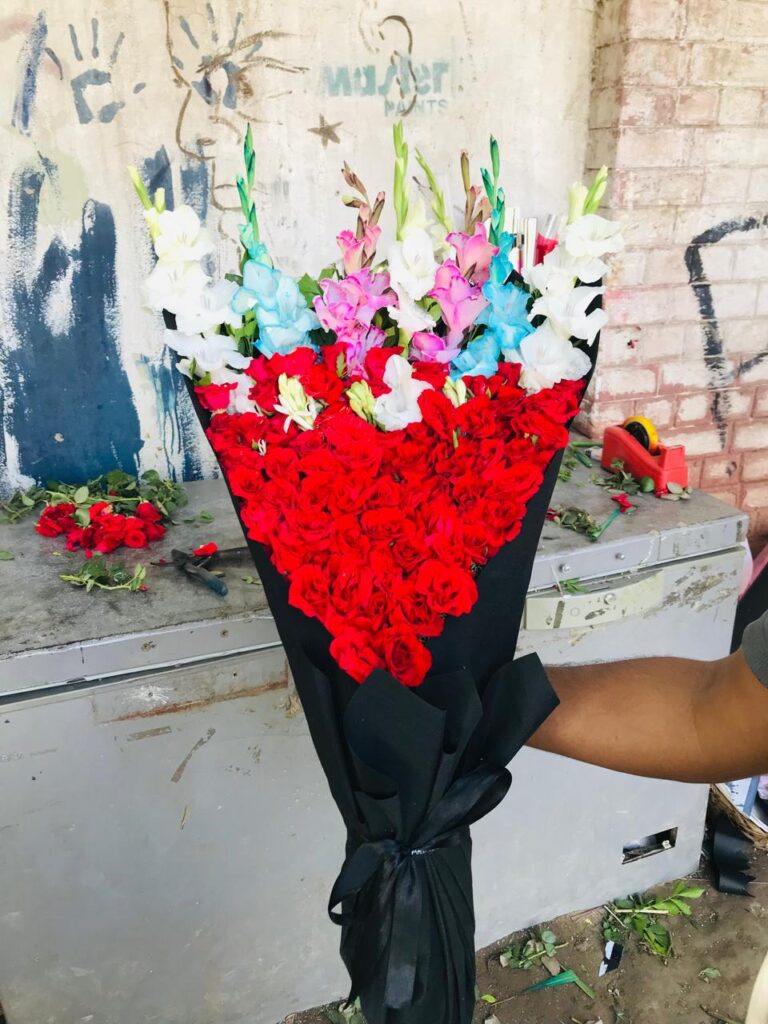 Fresh red roses with same-day delivery in Sargodha"