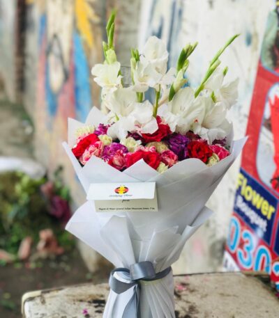 Romantic red roses for anniversary – Sargodha "Valentine’s Day red bouquet from Iqbal Flower Shop Sargodha