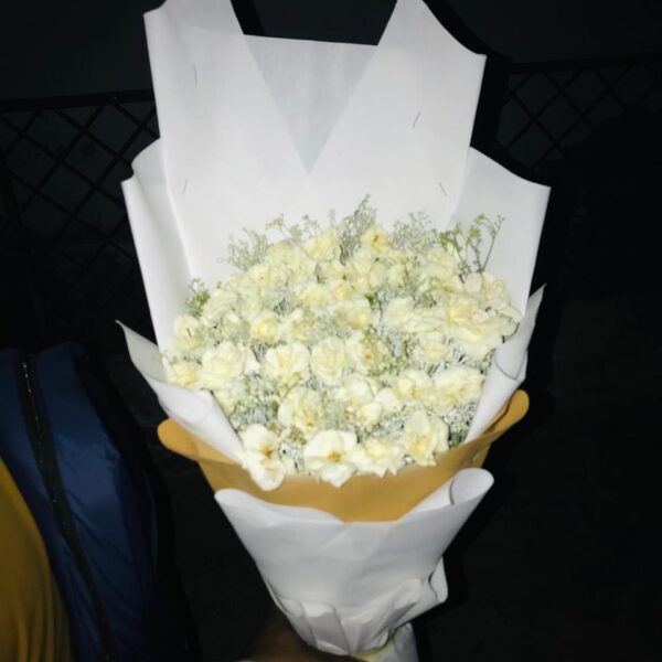 Bright yellow floral arrangement – Iqbal Flower Shop