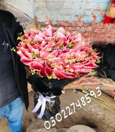 Money Bouquet free delivery sargodha iqbal flower shop sargodh